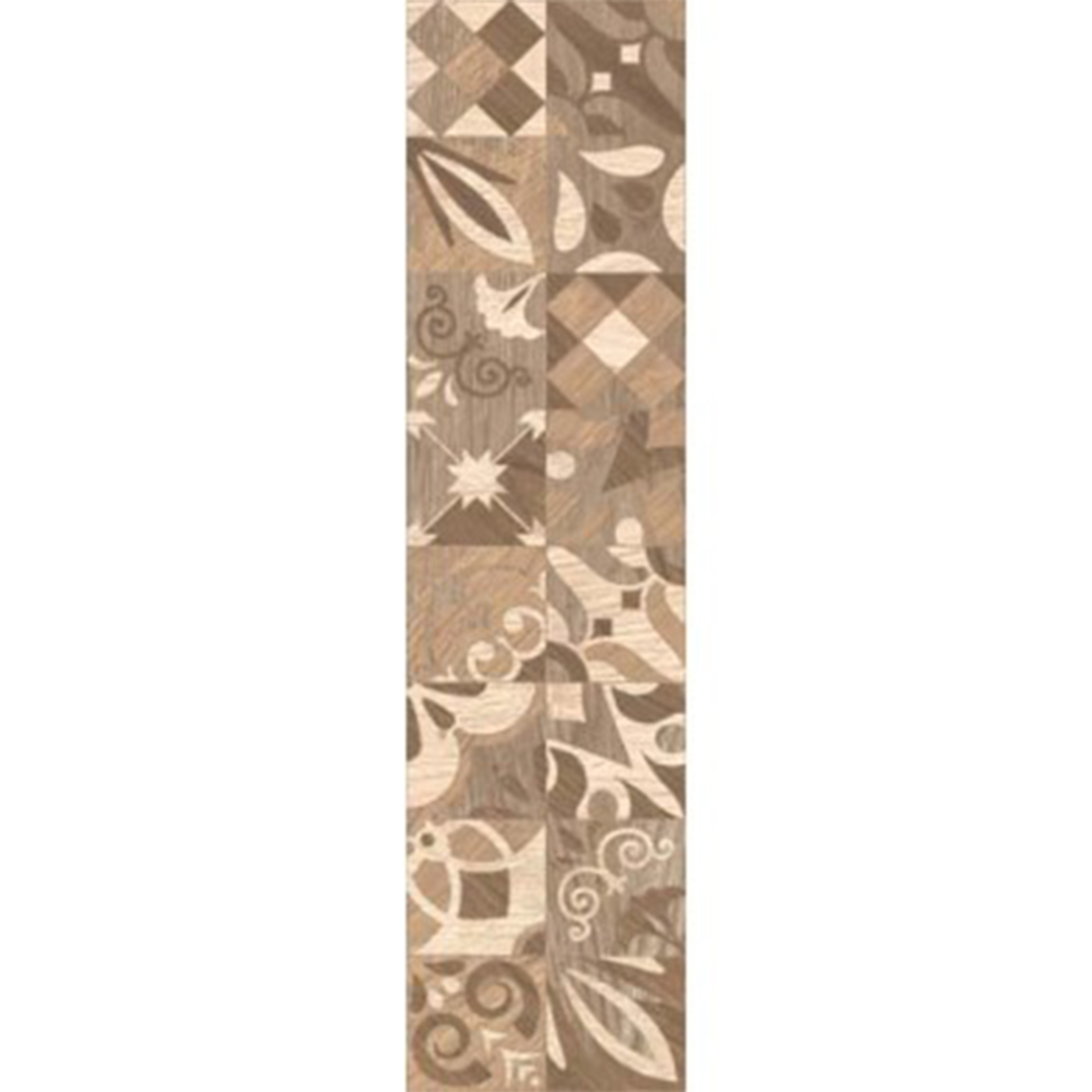 Porcelain tiles Alpino decor brown 15.5x60.5 – KAI 11.4.49.0355 – снимка 2